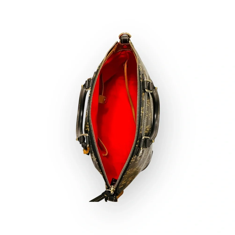 Dooney & Bourke 1975 Signature Vanessa Tote, Original COA, Dust Bag Vintage NWT - Picture 9 of 16